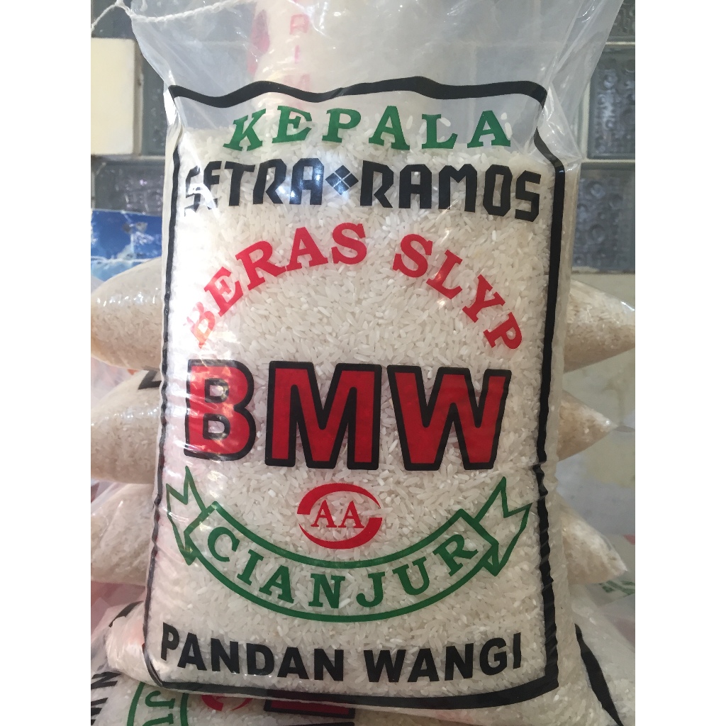 

Beras Cianjur Pandan Wangi Cap BMW AA 5Kg