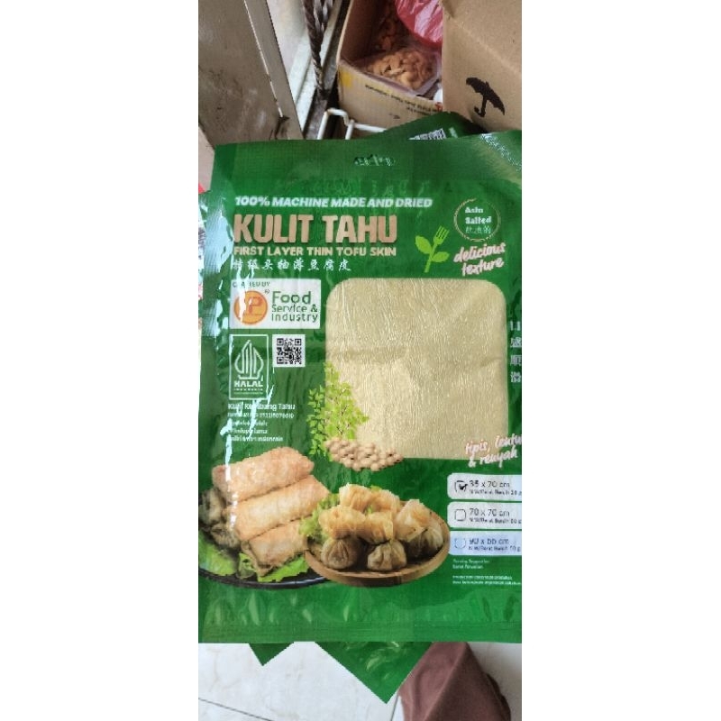 

kulit tahu 35 x 70 cm ip