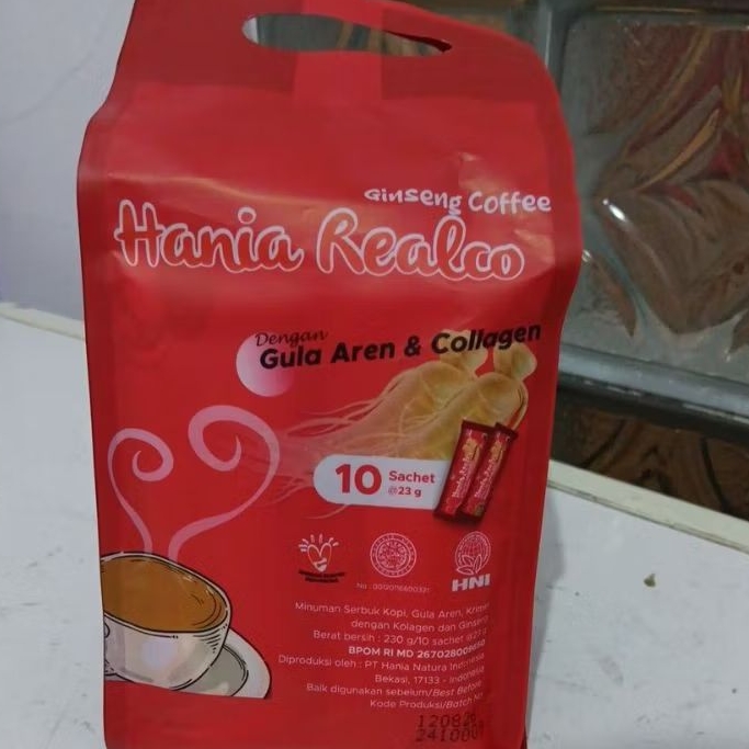 

Minuman Serbuk Rasa Ginseng - HANIA REALCO GINSENG - ( kopi menyehatkan )