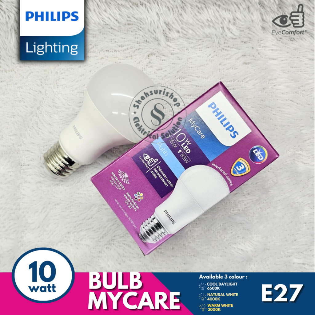 lampu philips led 10 watt / bohlam led / lampu led / led cdl
