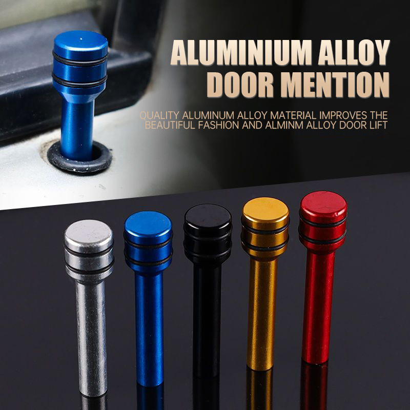 4pcs Knob Kunci Pintu Mobil Universal Knop Kunci Mobil/Kunci pintu mobil Pin kunci pintu mobil Unive