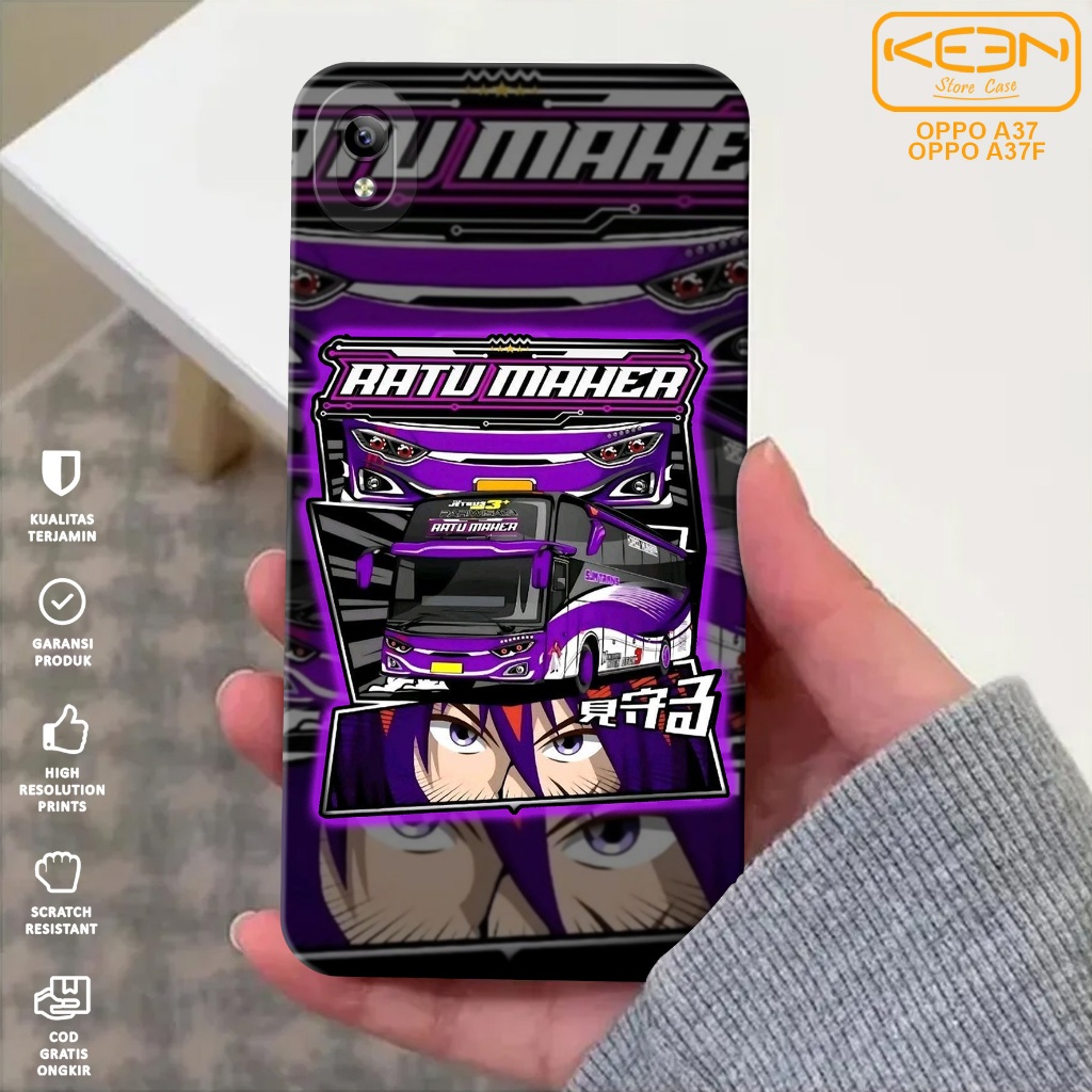 Case Oppo A37/A37F - Softcase Oppo A37/A37F Motif Bus Basuri - Casing Hp Oppo A37/A37F - Case Hp - S