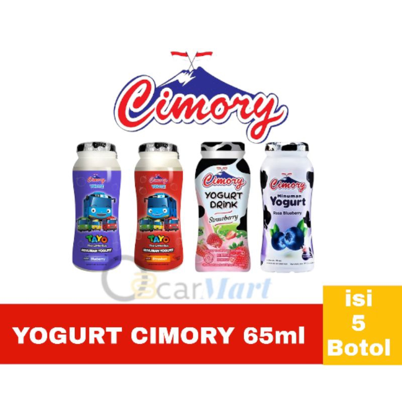 

CIMORY YOGURT Drink 65ml 1 pack isi 5 Botol Yogurt Tayo Orins