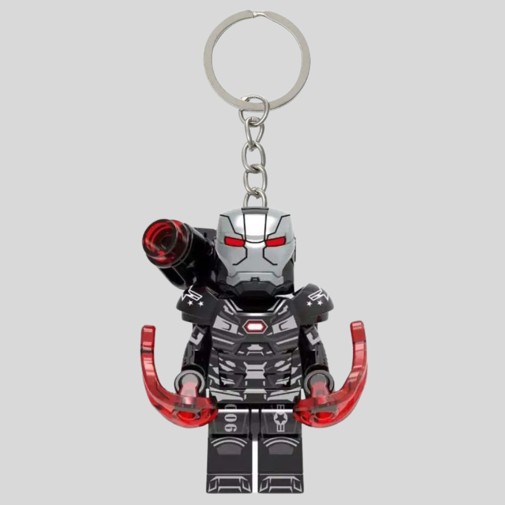 War Machine LEGO Keychain | Gantungan Kunci LEGO War Machine | Marvel Series