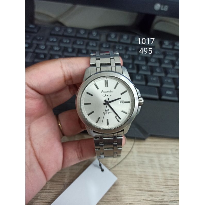 PRELOVED JAM TANGAN PRIA ALEXANDRE CHRISTIE AC 1017 AC1017 ORIGINAL SECOND