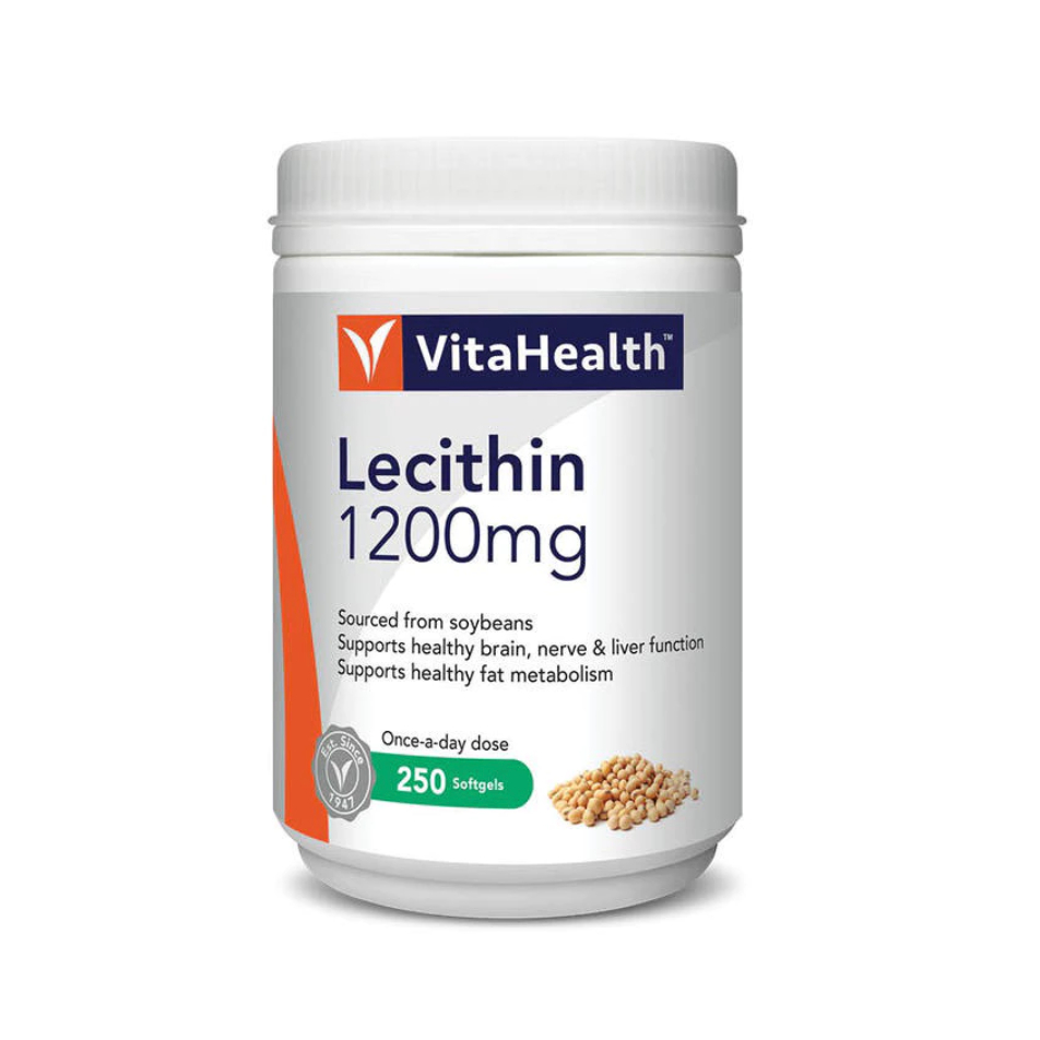 VitaHealth Lecithin 1200mg 250 Softgels