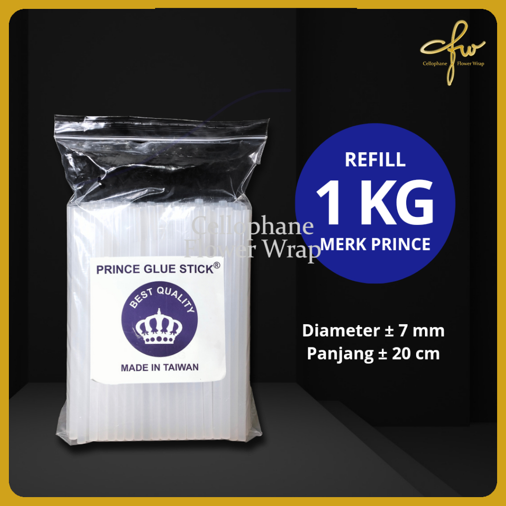 

[1 KG] Refill Lem Tembak Kecil/ Lem Lilin MERK PRINCE
