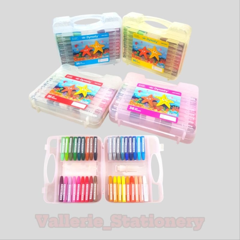 

OIL PASTEL KRAYON HEXAGONAL 36 WARNA DYNASTY PREMIUM