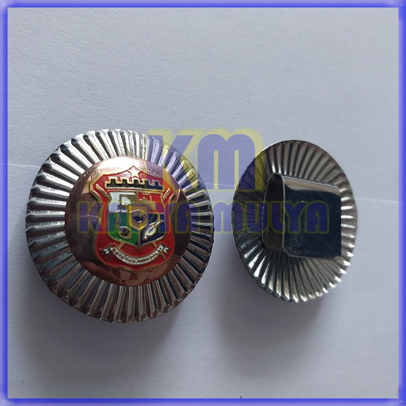Jengkolan Logo Tanjung Balai Lencana Tanda Jabatan  Tanjung Balai 3.5cm Magnet - KM
