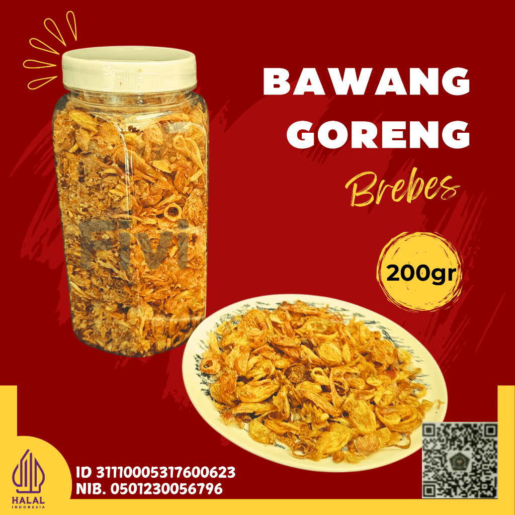 

Bawang Goreng Brebes 200gr