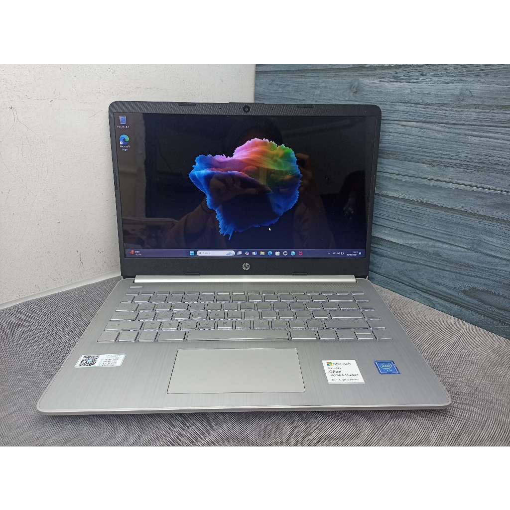 LAPTOP HP 14S-DQ0508TU CELERON N4120 RAM 4 GB SSD 256 GB WIN 11 SECOND MURAH