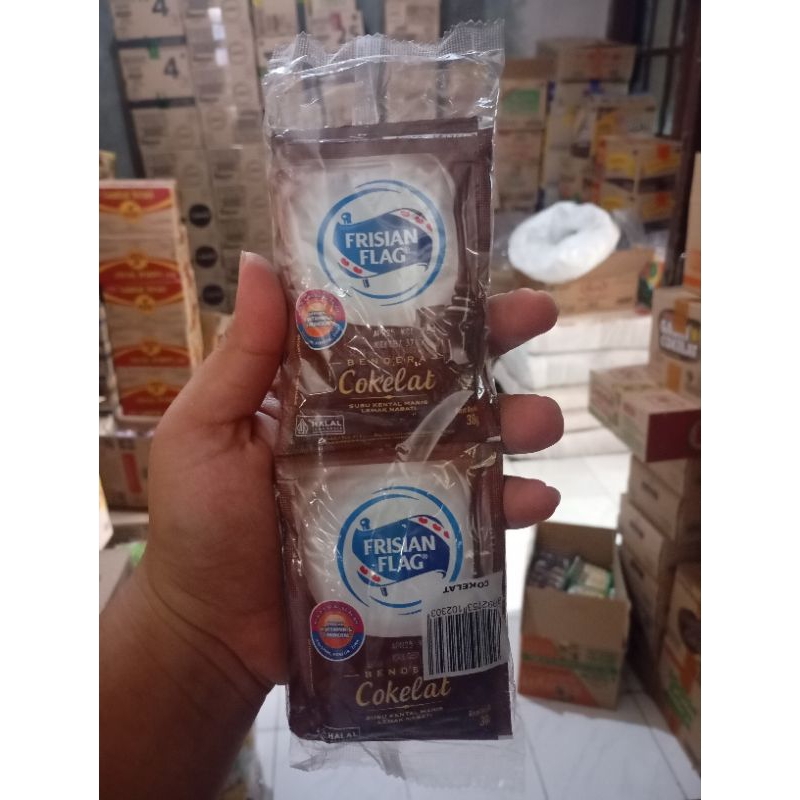 

susu saset putih atau cokelat 1pak