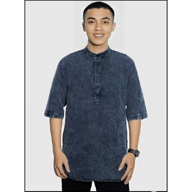 Baju Koko Kurta Jeans Kurta Levis Pria Dewasa