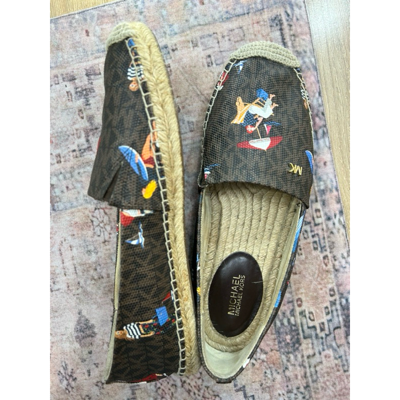 MK KENDRICK JET SET GIRLS ESPADRILLE SLIP ON