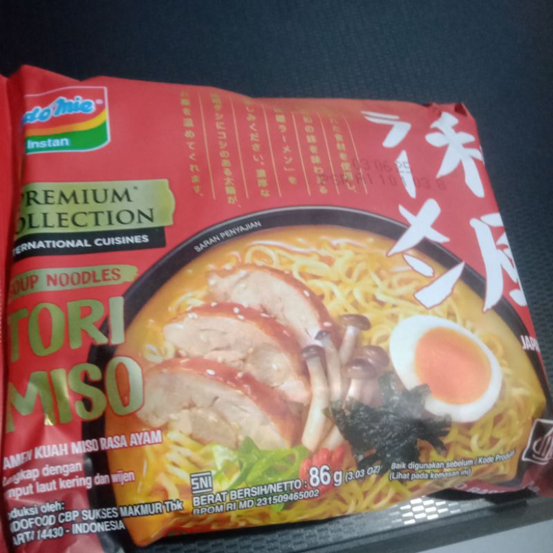 

Indomie TORI MISO 86g