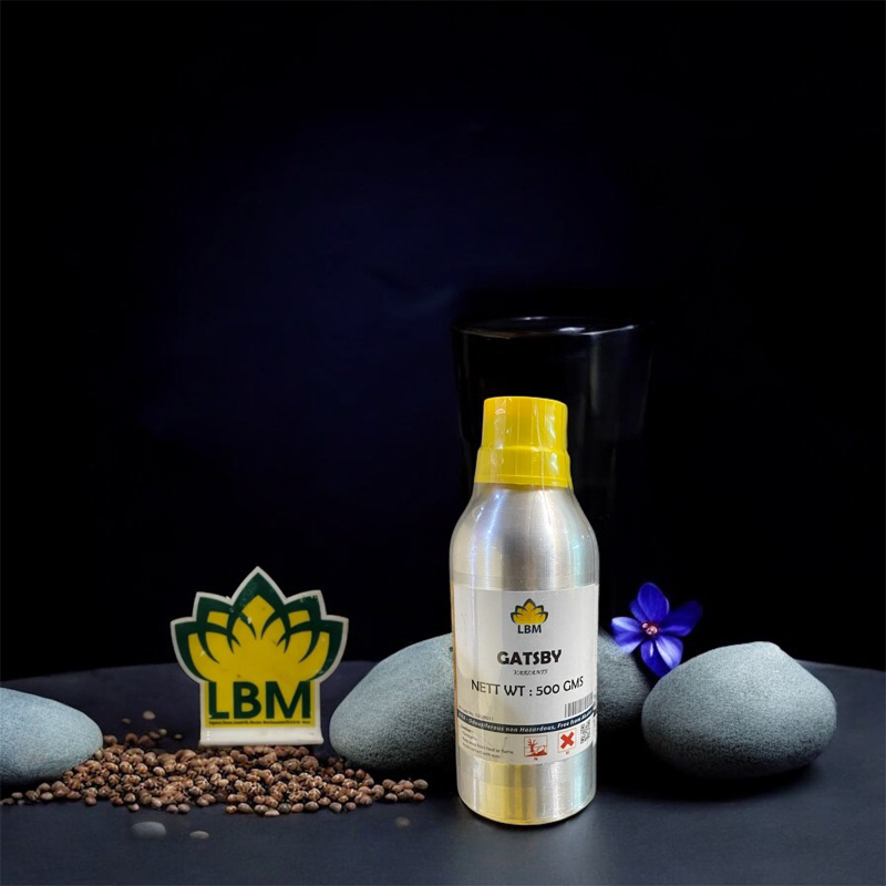 GATSBY 500gr bibit parfum LBM fragrance kemasan segel