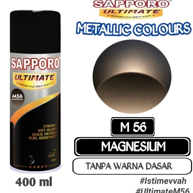 

KODE I14K SAPPORO ULTIMATE M56 MAGNESIUM 4ml Cat Semprot Pylok Pilok Pylox
