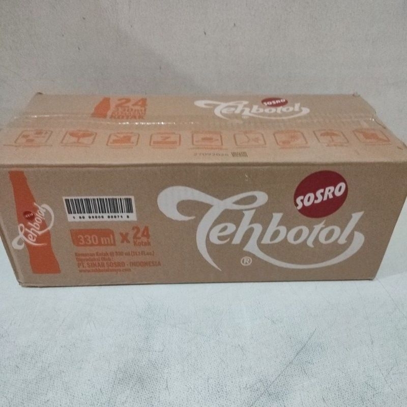 

Teh Botol Sosro Kotak 300 ml Kardus Dus Karton Isi 24