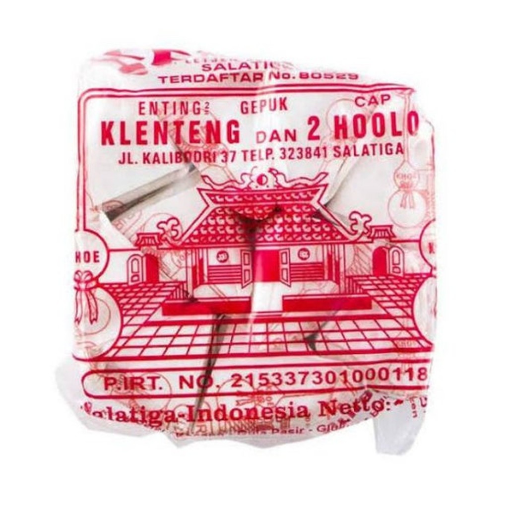 

Cap Klenteng Enting-Enting 130gr Jajanan Jadul Teng Teng isi 10pc