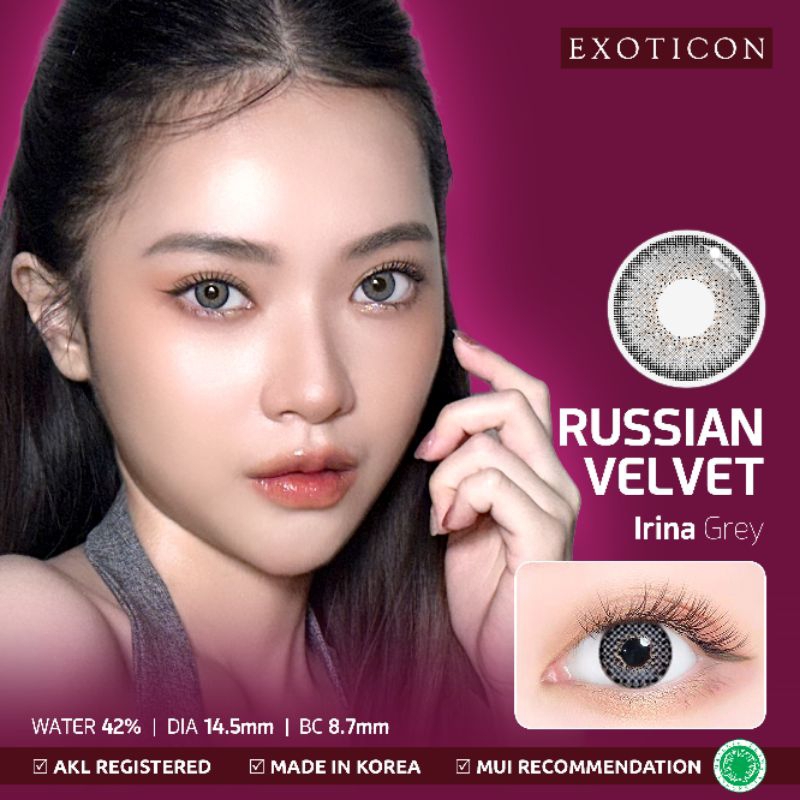 Russian Velvet - Irina grey