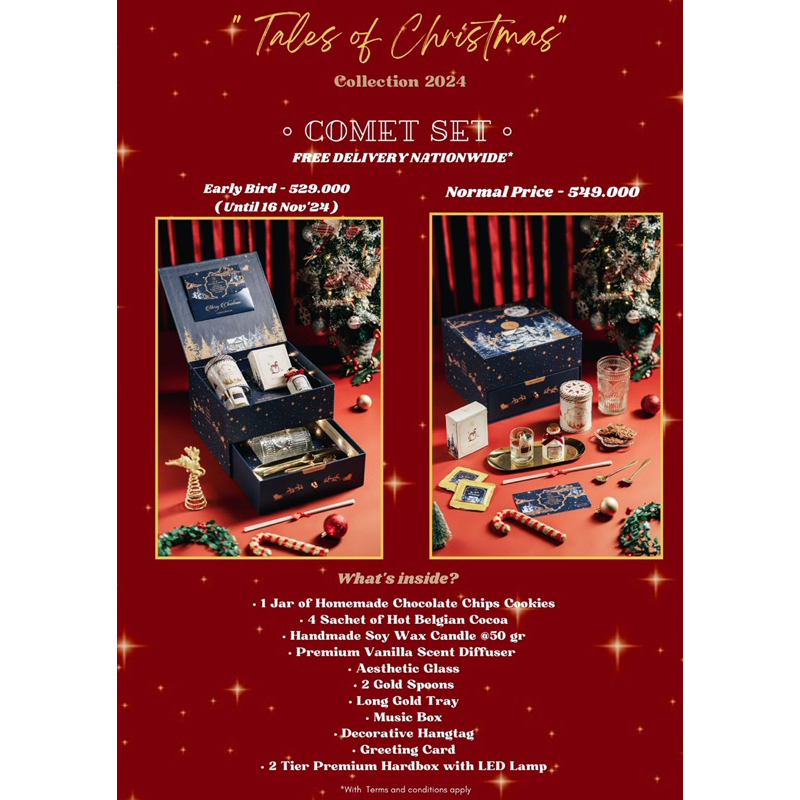

COMET SET HAMPERS NATAL/ HAMPERS CHRISTMAS/ PARSEL NATAL