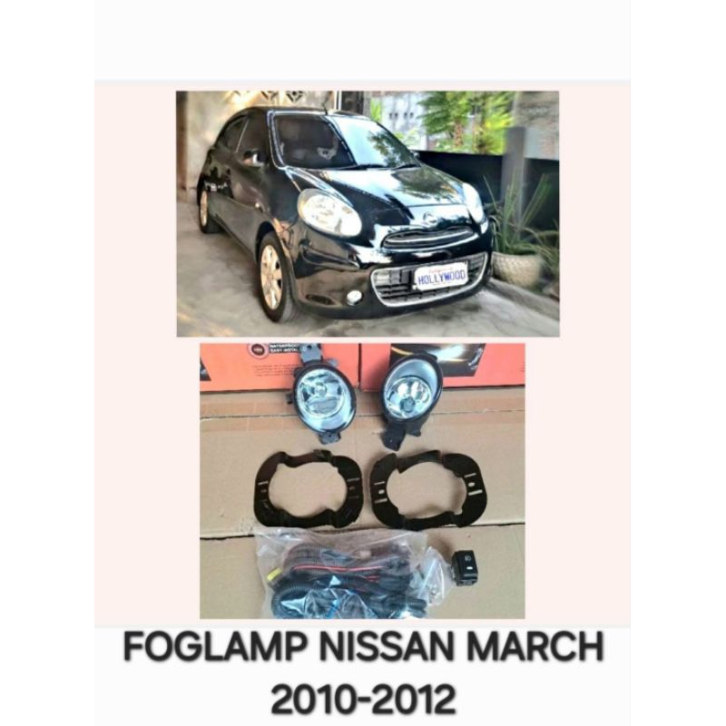 FOGLAMP NISSAN MARCH 2010-2012