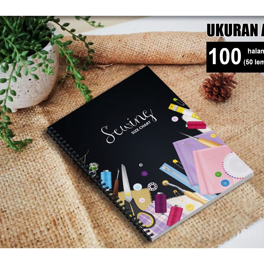 

Eksklusif NOTEBOOK BUKU CATATAN JAHIT TAYLOR BOOK BUKU JAHIT