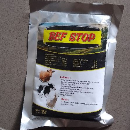 BEF STOP | obat sapi demam / BEF/penurun panas/PMK