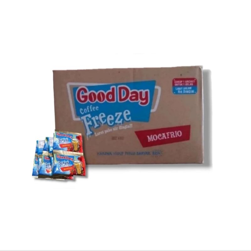 

Good Day Coffee Freeze Mocafrio (1 dus/12 renceng)