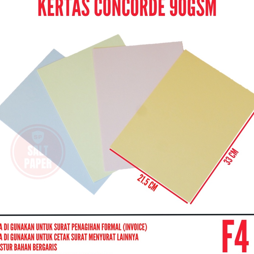 

KI3 Kes Concorde F4 9gr isi 5 lembar Kes Concorde F4 9gr