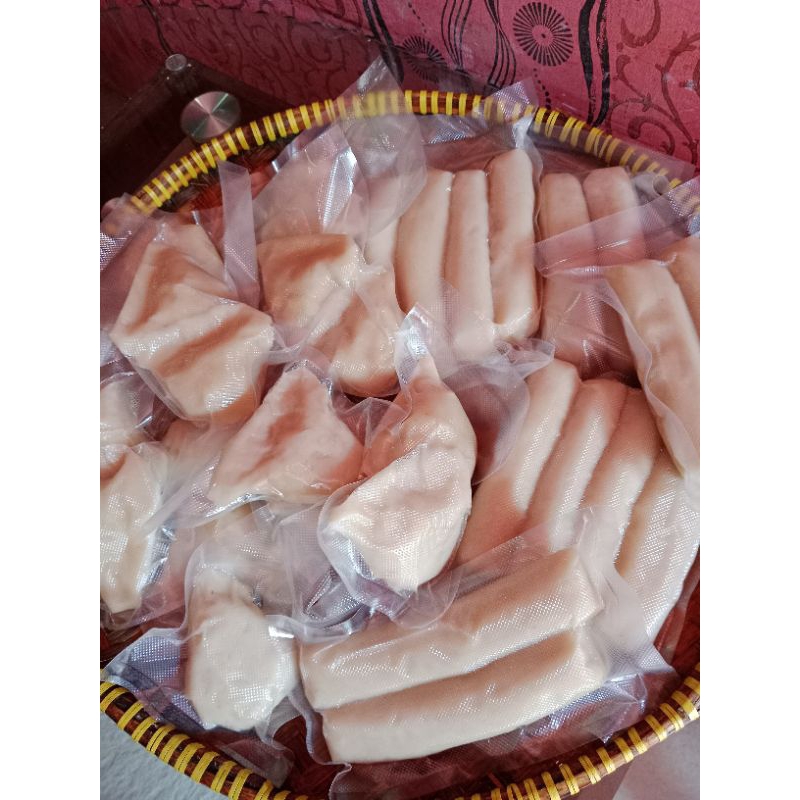 

pempek zifi/pempek lennjer frozen ikan kakap