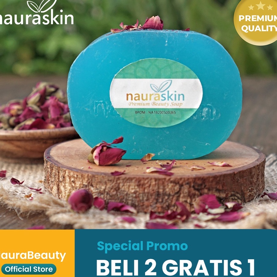 PROMO Nauraskin Premium Beauty Soap ORIGINAL  BELI 2 GRATIS 1  BISA