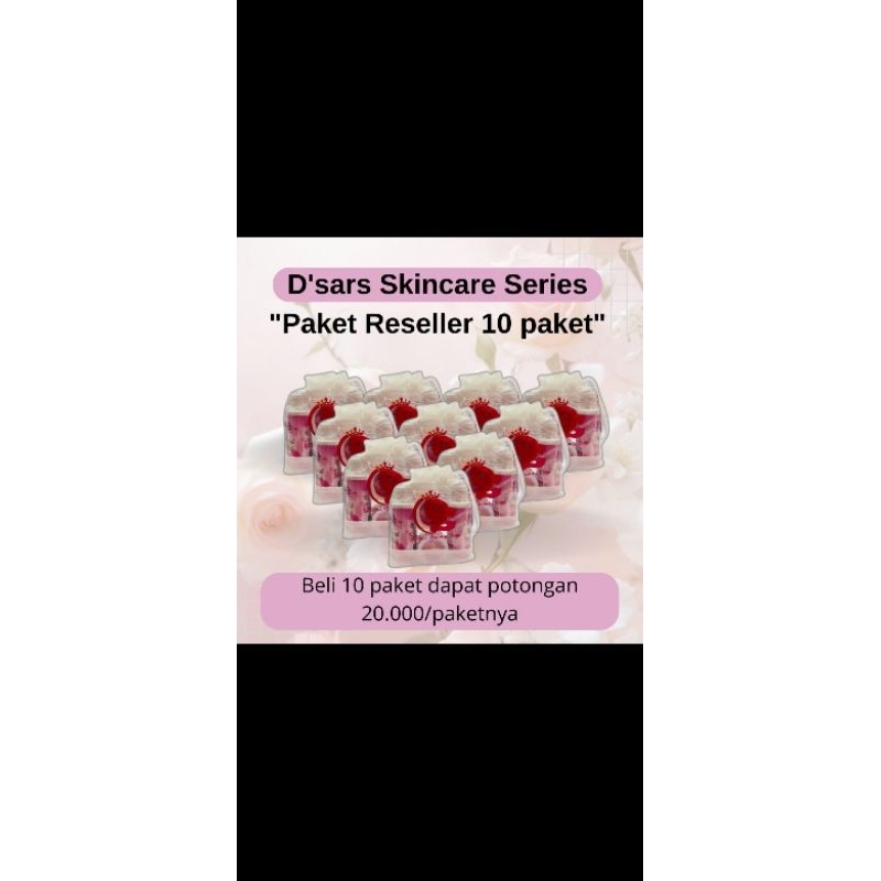 PAKET RESELLER SKINCARE SULTAN DSARS BEAUTY SKIN