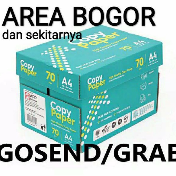 

Terbatas 5 rim kes hvs A4 7 gram copy paper