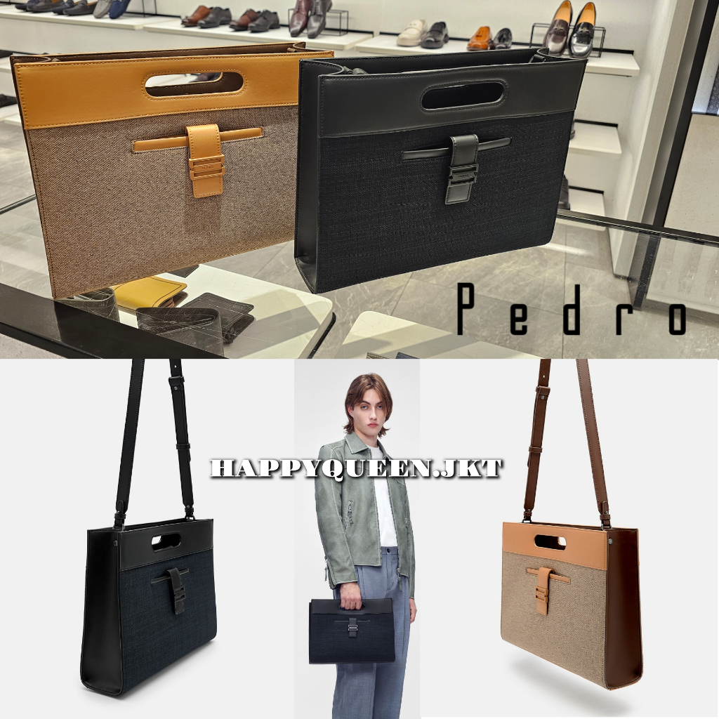 Tas Tote Bag Pedro Original Tas Jinjing Mount Pedro Original Pria Cowok Laki Laki Unisex Man Men Tas