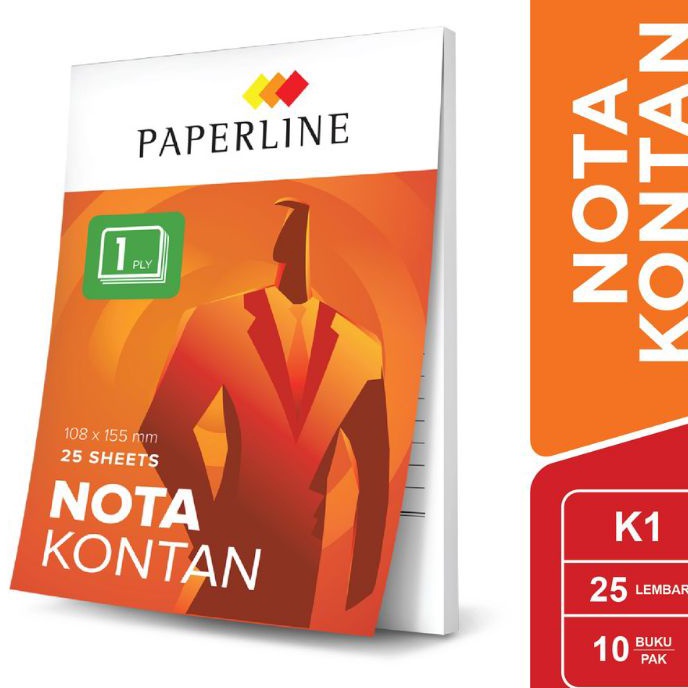 

KP8 Nota kontan K1 Paper 1pak1buku