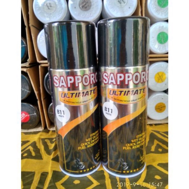 

KODE A72J Sapporo ultimate White B11 Cat sapporo spr