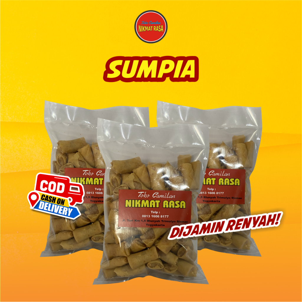 

Sumpia Ebi / Sumpia Abon Rasa Udang 250g/500g Snack Kiloan Enak Murah