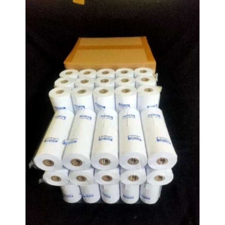 

Top Quality Kertas kasir HVS ukuran 75x65mm paket 1 Roll