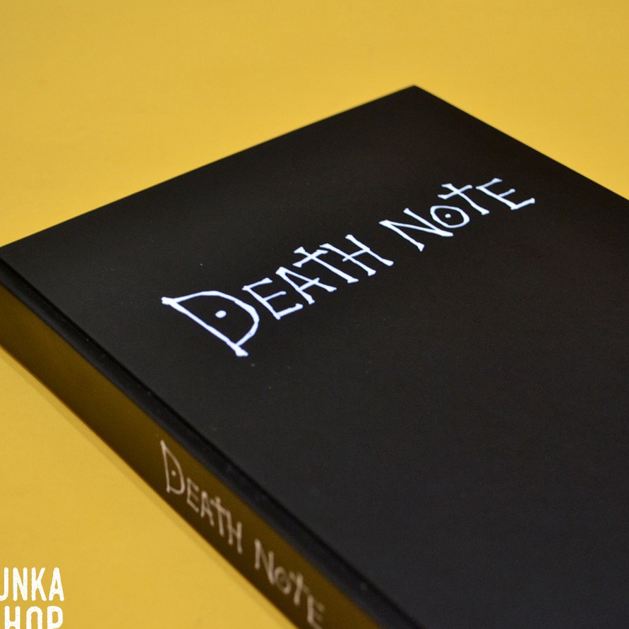 

HJ6 Note Book Anime Death Note A5 2 Lembar Hardcover Buku Tulis Catatan Note Agenda Planner Gift Couple