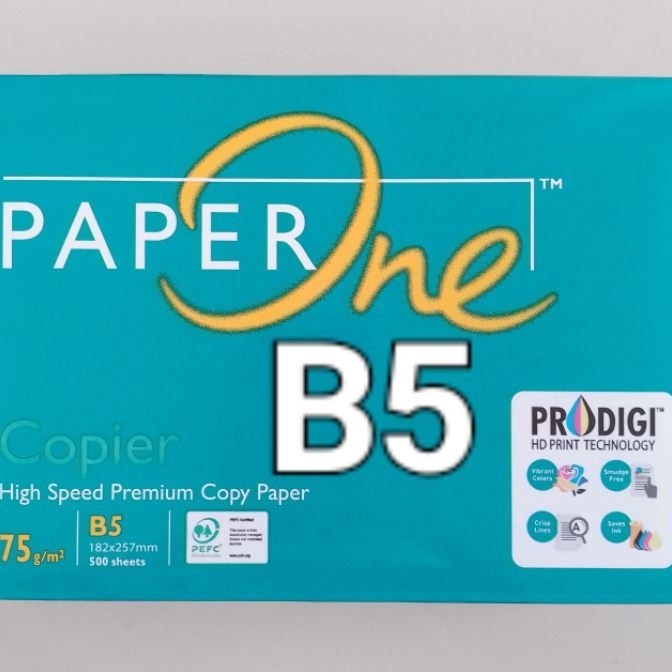 

Extra Kes Hvs B5 PaperOne 75 gr Rim Lbr Orinal