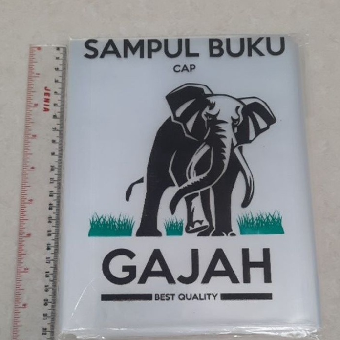 

Mega Sampul buku plastik tebal Qwarto quarto kwarto cap GAJAH isi 1pcs
