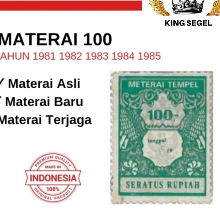 

KP8 MATERAI 1 TAHUN 1981 1982 1983 1984 1985