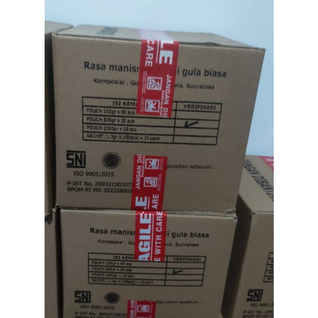 

1 karton isi 20 pouch Gula sehat rendah kalori PS7 @500gram