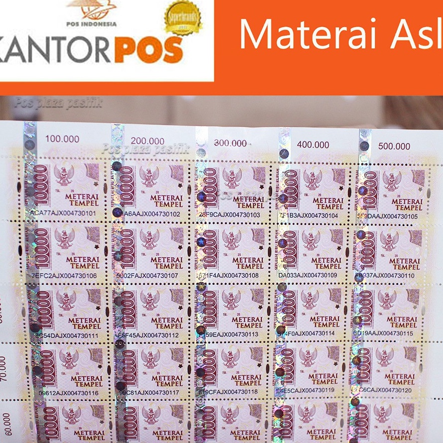 

KP8 MATERAI 1 ISI 25 PCS ORI 224
