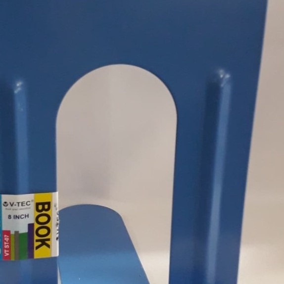 

KI3 Pembatas Buku VTECBookEnd Stand Book Sandaran Besi Dudukan Buku isi2