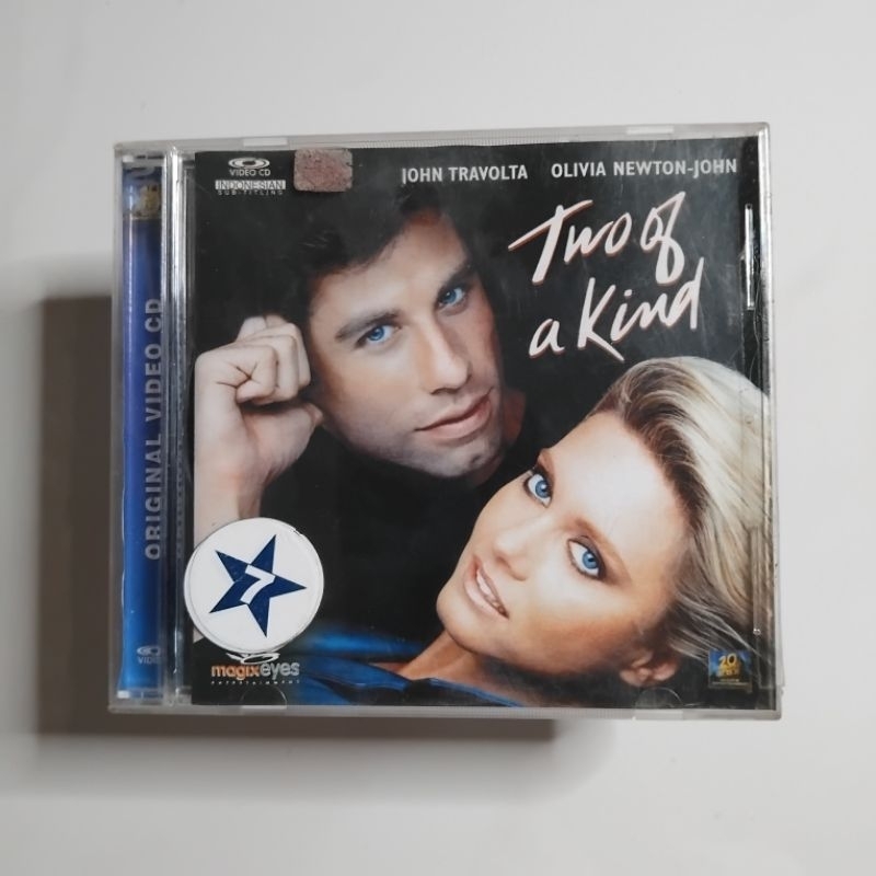 VCD Kaset John Travolta Olivia Newton Two Of A Kind