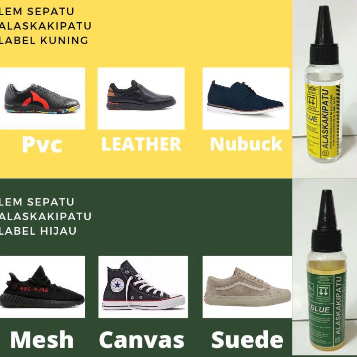 

DISKON SPESIAL LEM KHUSUS SEPATU harga Grosir