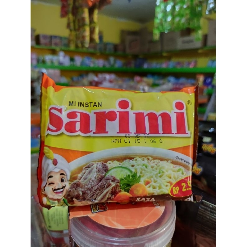 

MIE SARIMI - Mie Sarimi Kuah Iga sapi - Mie sarimi Goreng Ayam kremes