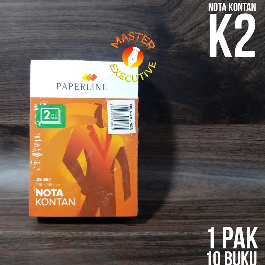 

FG2 Pak 1 Buku PaperBuku Nota Kontan Kecil 2 Ply NCR Rangkap K2